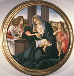 Madone et Enfant avec Saint Jean-Baptiste et un Ange